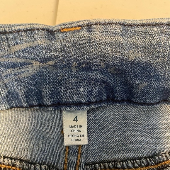 Seven7 Jeans Womens Size 4 Distressed Medium Wash Mid Rise Denim - Picture 7 of 7